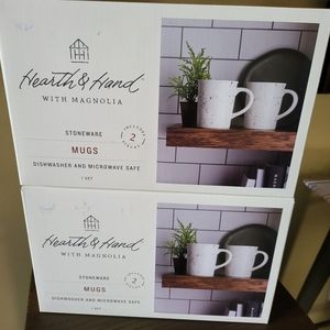 17 Oz Heart & Hand 2 Mug Sets